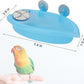 Bird Bath with Mirror Portable