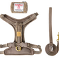 TrueLove Harris Tweed Dog Harness, Leash & Poop Bag Dispenser Set TLH2912