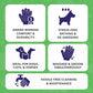 Davis Scruffy Horse Shampoo + HandsOn Grooming Gloves Large Size - Complete Grooming Kit