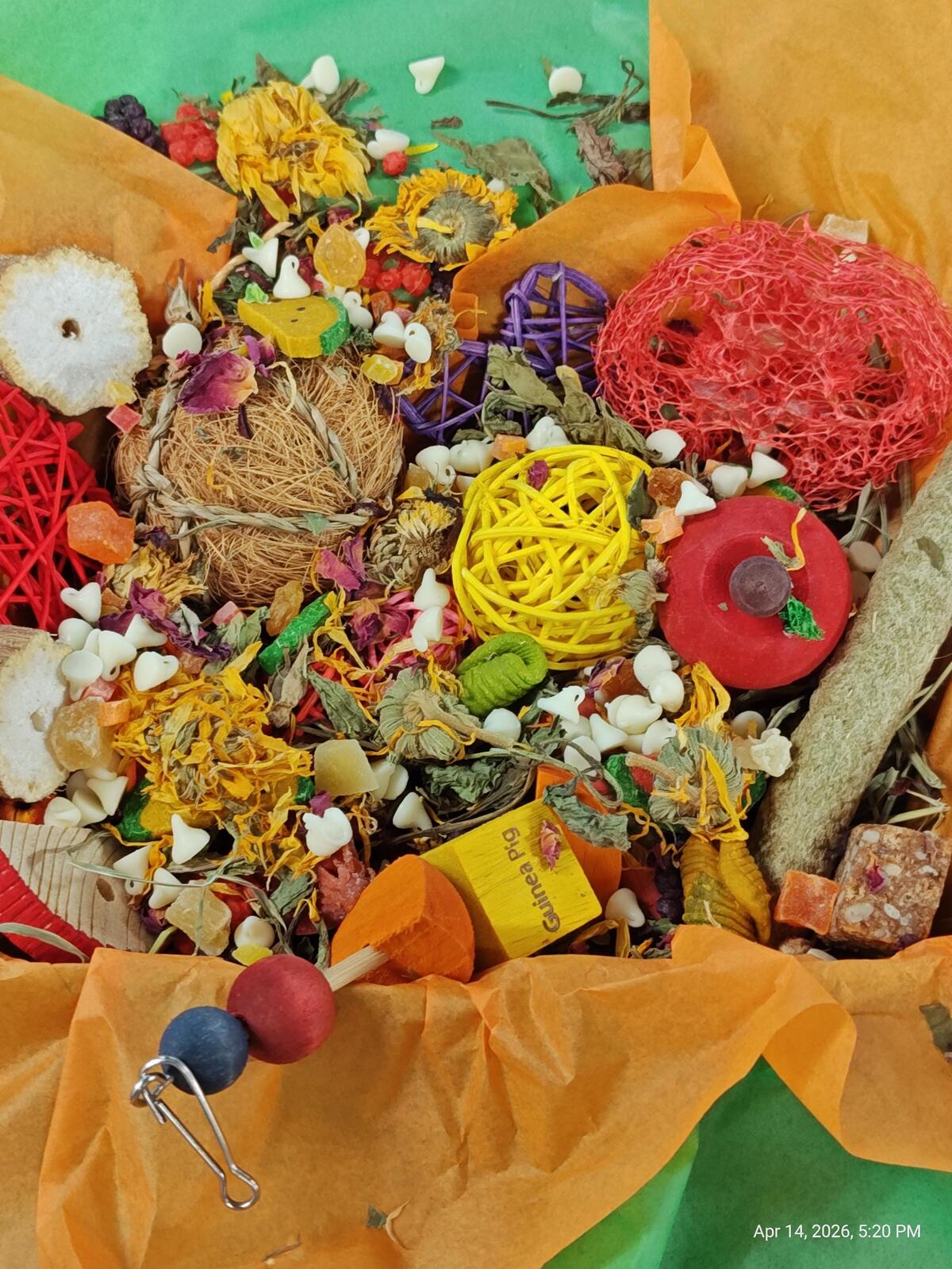 Play & Chew Rodent Fun  "No More Boredom" Box - Rats, Mice, Gerbils, Hamsters...
