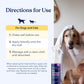 Dog Dry Shampoo Waterless No Rinse Oatmeal Lavender Itch Odor Relief 8oz
