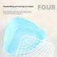 Pet Bunny Triangle Toilet Supplies Potty