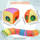 Rabbit Tunnel Toy Collapsible Play Tube Cube Set for Small Pets