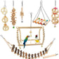 8 Pack Bird Toys for Cage Accessories