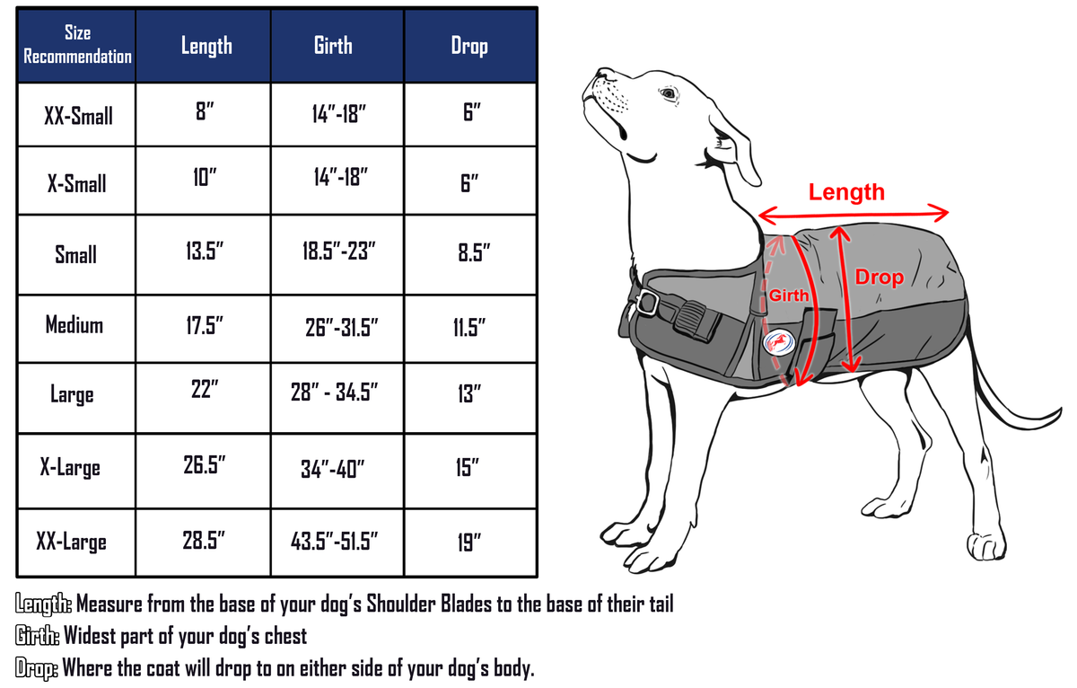 Derby Originals Horse Tough Abrigo de invierno impermeable para perros de 600D Ripstop 150g Peso medio