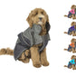 Derby Originals Heavyweight 220g Polyfil 420D Nylon Waterproof Reflective Winter Dog Parka With Harness Compatible Opening