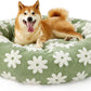 LE SURE Donut Dog Bed – 7 Sizes, 5 Patterns