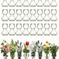 Clear Glass Bud Vases - Propagation Stations (32-Pack)