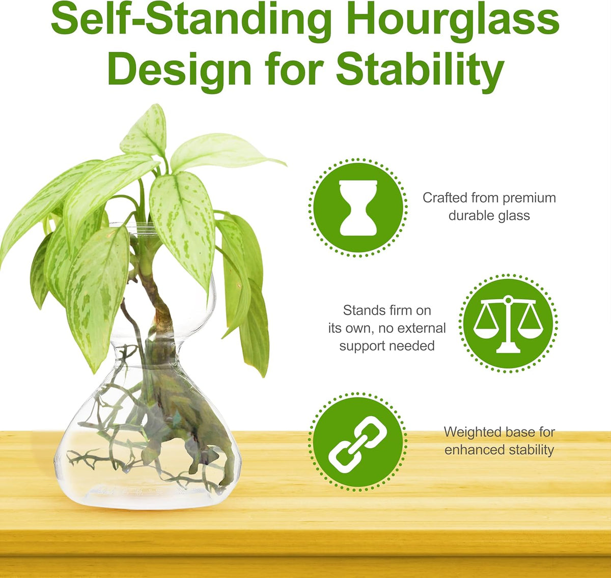 Clear Glass Bud Vases - Propagation Stations (32-Pack)