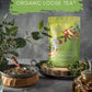 Ginseng Green Tea, Medium-Caffeine - Energy Boost - Organic & Kosher