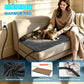 Heated Outdoor Cat House with Escape Door & Warming Pad – Medium & Large