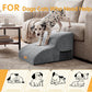 Foam Dog Stairs for Small Dogs & Cats Non Slip Pet Steps 2 Tier