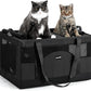 Large Double Cat Carrier with Removable Divider