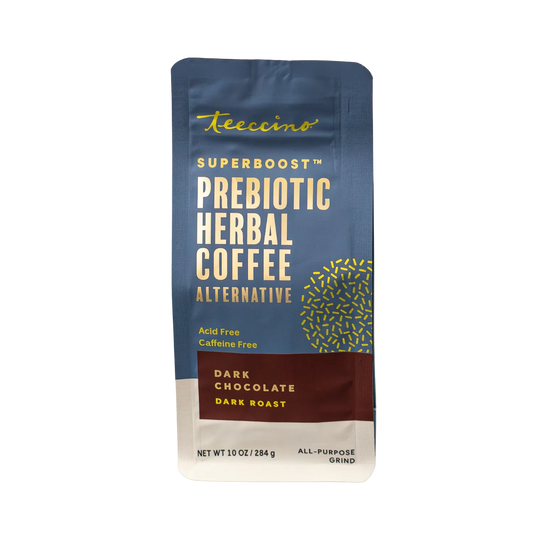 Dark Chocolate Prebiotic SuperBoost Herbal Coffee