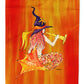 Mermaid in Witches Hat Halloween Garden Flag – Decorative Outdoor Yard Flag