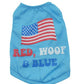 Hawaiian All-Poly Printed Bikini Macho Pet Vest