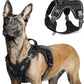 No Pull Tactical Dog Harness Molle Vest Adjustable Medium Large Dogs