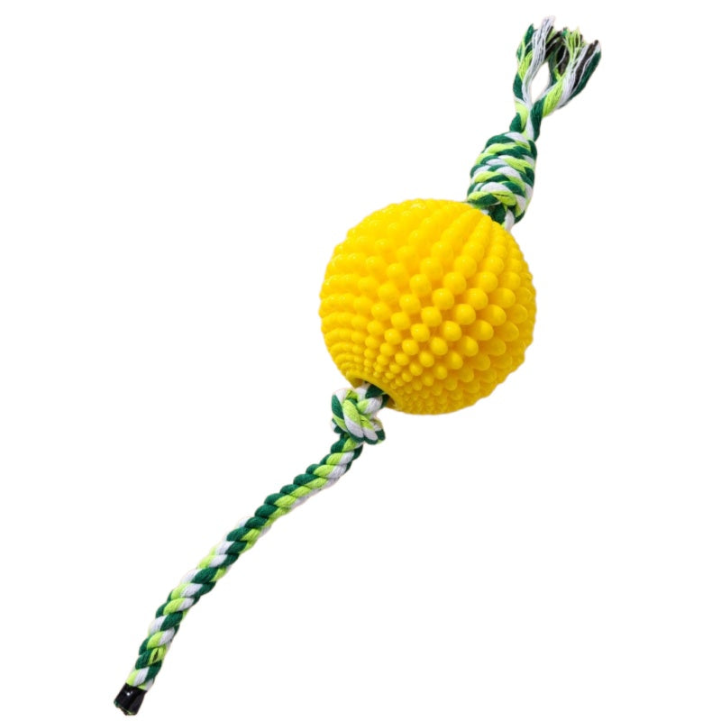 Pet Toy Corn Ball Knot Teething Toys, Large And Small Dog Teeth Cleaning, Biting And Boring Knot Dog Toys