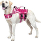 No Pull Tactical Dog Harness Heavy Duty Molle Vest for Medium to XLarge Dogs