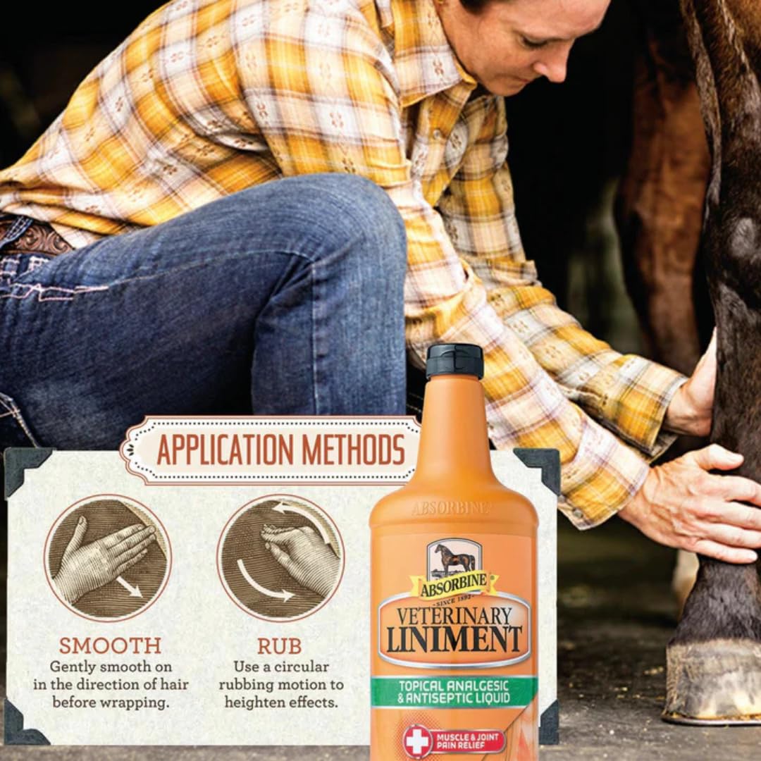 Absorbine Veterinary Liniment for Horses 128 oz.