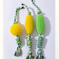 Pet Toy Corn Ball Knot Teething Toys, Large And Small Dog Teeth Cleaning, Biting And Boring Knot Dog Toys