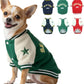 Warm Dog Varsity Jacket Heavyweight Fleece Pet Coat Small-4XL