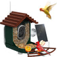 NAVFS Smart Bird Feeder Camera with Solar Panel, 2K Video & AI Bird ID