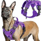 No Pull Tactical Dog Harness Molle Vest Adjustable Medium Large Dogs
