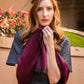 Brushed Alpaca Solid Scarf