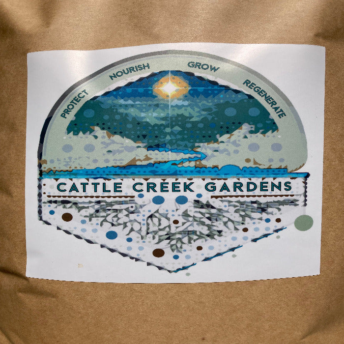 Humus de lombriz orgánico Cattle Creek Gardens