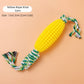 Pet Toy Corn Ball Knot Teething Toys, Large And Small Dog Teeth Cleaning, Biting And Boring Knot Dog Toys