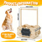 Dog Storage Organizer Wooden Closet Toy Clothes Rack Hangers 20in