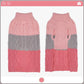 Color Block Cable Knit Dog Sweater – Turtleneck Pullover XS–XL