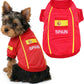 Parisian Pet Breathable Mesh Soccer Jersey for Dogs, XS–5XL