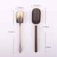 Carved Fu Character Auspicious Clouds Pattern Tea Shovels