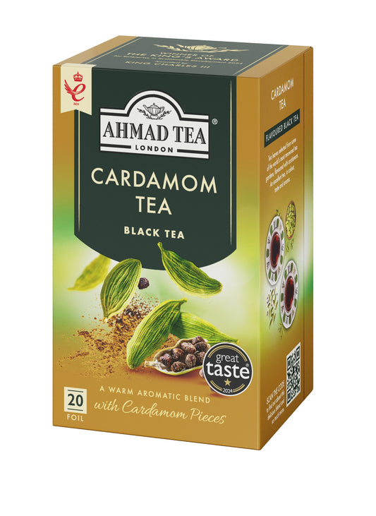 Ahmad Cardamom Black Tea 20 foil tea bags