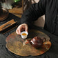 Handmade Chinese Zen Cloud Silk Tea Table Mat – Asian Home Decor