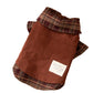 Autumn And Winter Dog Skirts With Check Patterns For Warmth, Cat Teddy Bichon Frise, High-end Custom Pet Clothing For Small And Medium-sized Dogs