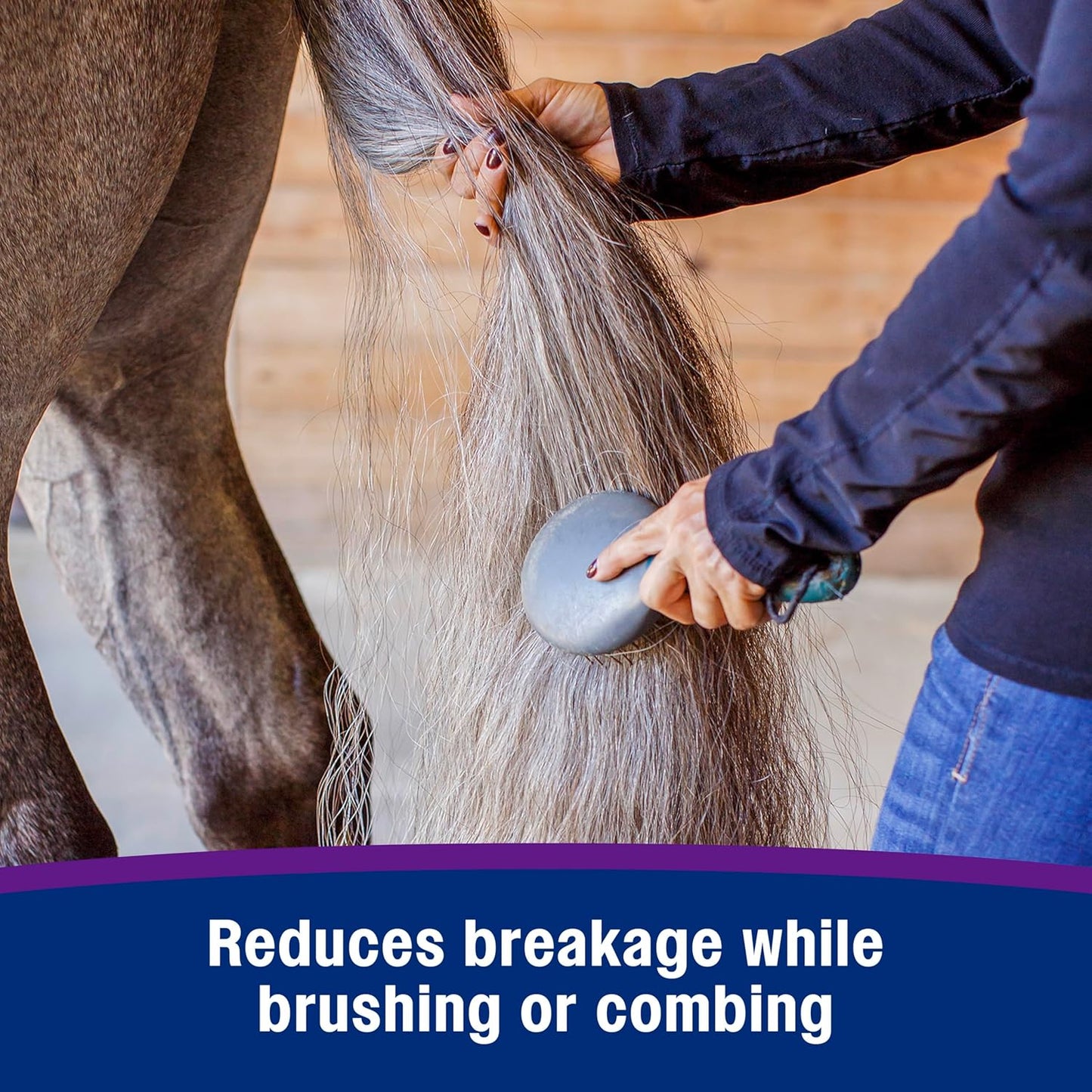 Farnam Vetrolin Instant Detangler & Conditioner Healthy Horses Mane and Tail 12 oz.