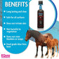 EQyss Crib-Guard Anti-Chewing Gel w/ Brush 16 oz. Aloe-Based Anti-Chew Horses