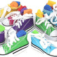 12 Mini Sneakers  Foot Beak Parrot Parrotlet Quaker Budgie Finch Conure Cockateil