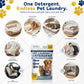 Katziela Enzyme Pet Laundry Detergent Powder – 64 Loads