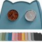 Silicone Pet Feeding Mat – Waterproof Non-Slip Bowl Mat, 36 Options