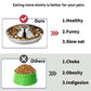 Stainless Steel Puppy Weaning Bowls,Cat Bowls For Food Water,Multiple Puppies Feeder Whelping Dishes,Litter Feeding Station Pans For Small Dogs Cats Eating At Same Time-Small Medium Large Size