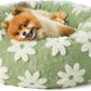 LE SURE Donut Dog Bed – 7 Sizes, 5 Patterns