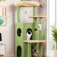 50-Inch Cat Tree for Large Cats with Scratching Post & Condos