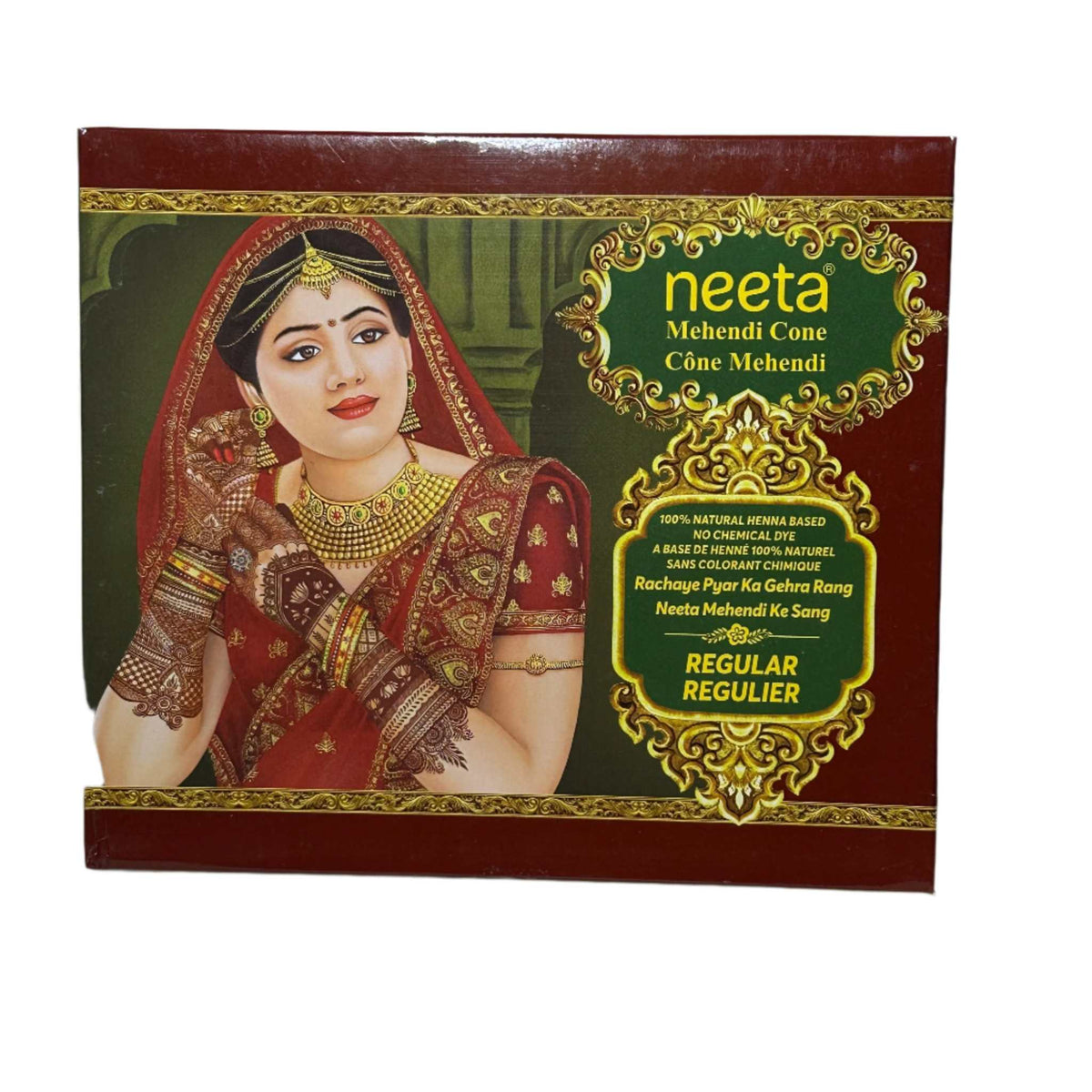 Pasta de henna Mehendi Neeta (roja)