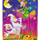 Witch and Ghosts Halloween Garden Flag – Decorative Outdoor Yard Flag APH3799GF