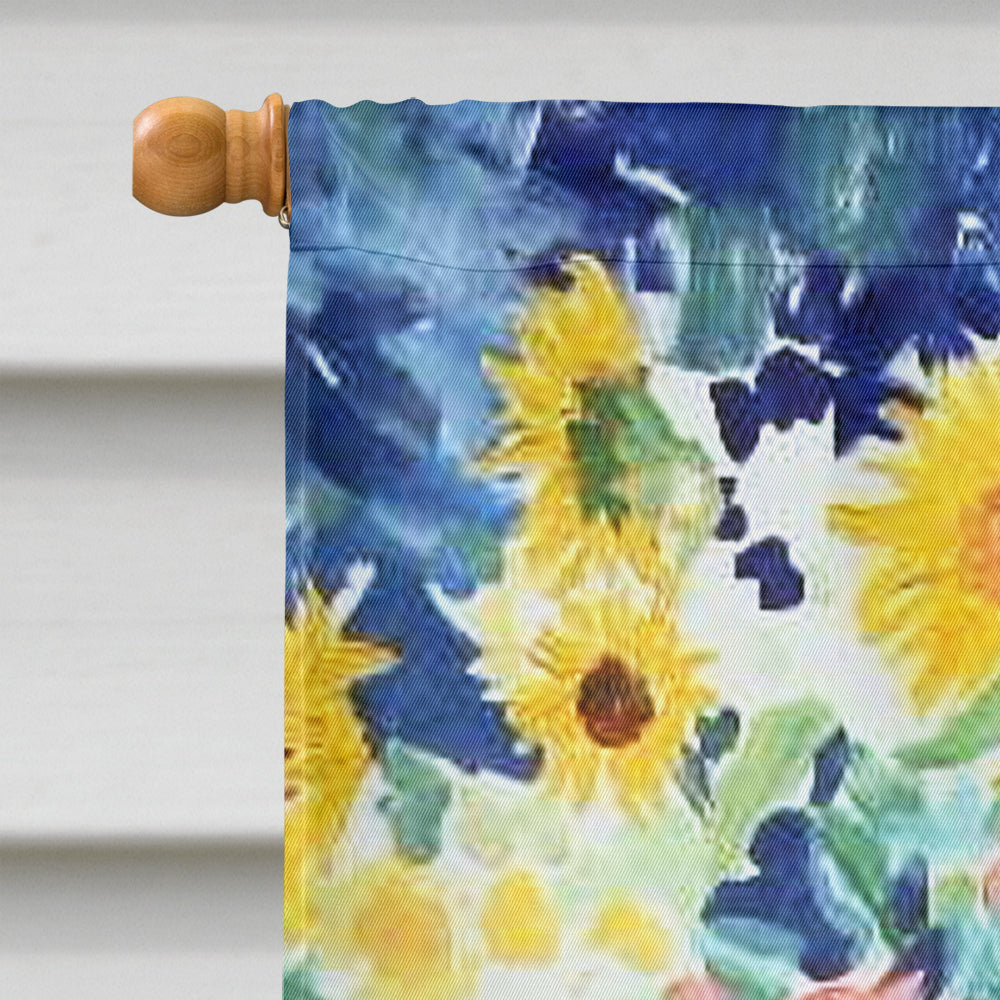 Sunflowers by Roy Avis Flag Canvas House Size ARA0063CHF