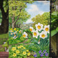 Spring Flowers by Sarah Adams Garden Flag – Decorative Outdoor Yard Flag ASAD778GF